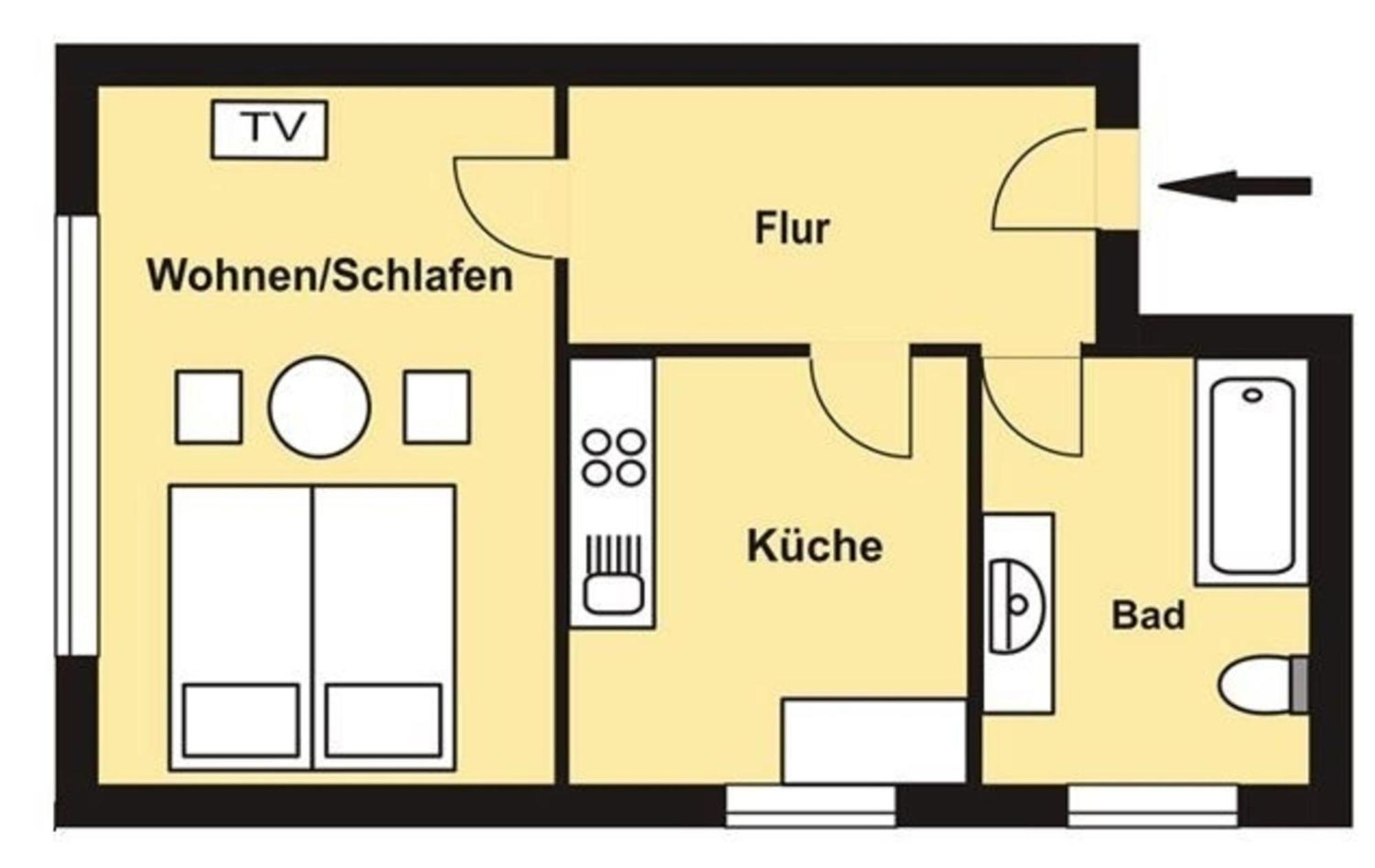 Haus Seepferdchen Am Meer Appartement 1 Timmendorfer Strand Dış mekan fotoğraf
